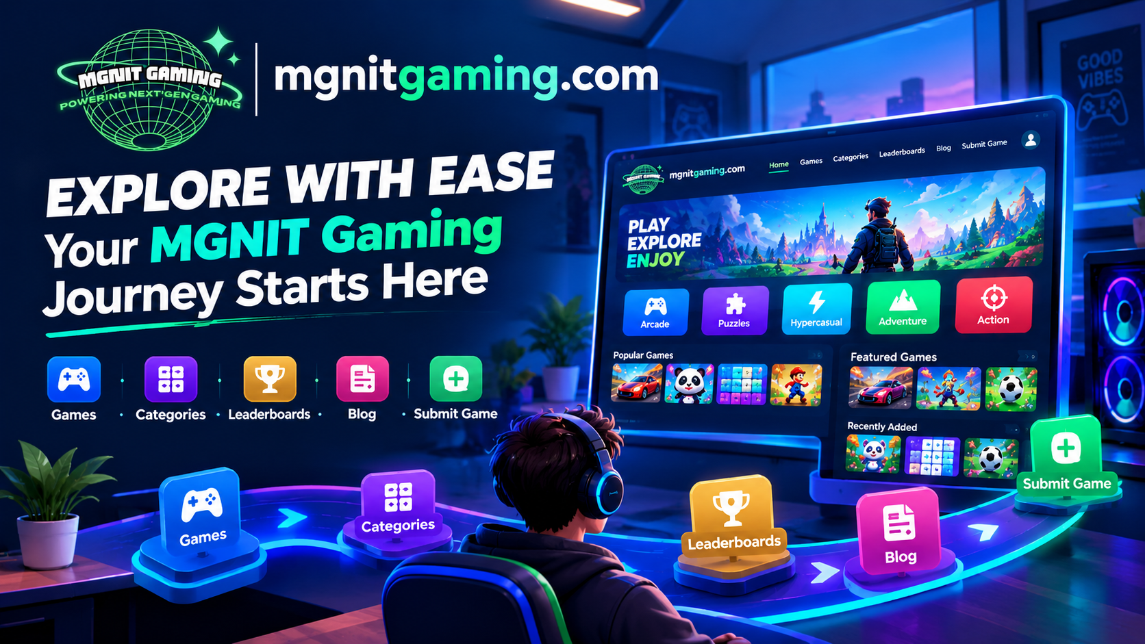 A Better Way to Navigate Online Gaming | Exploring the MGNIT Gaming Experience